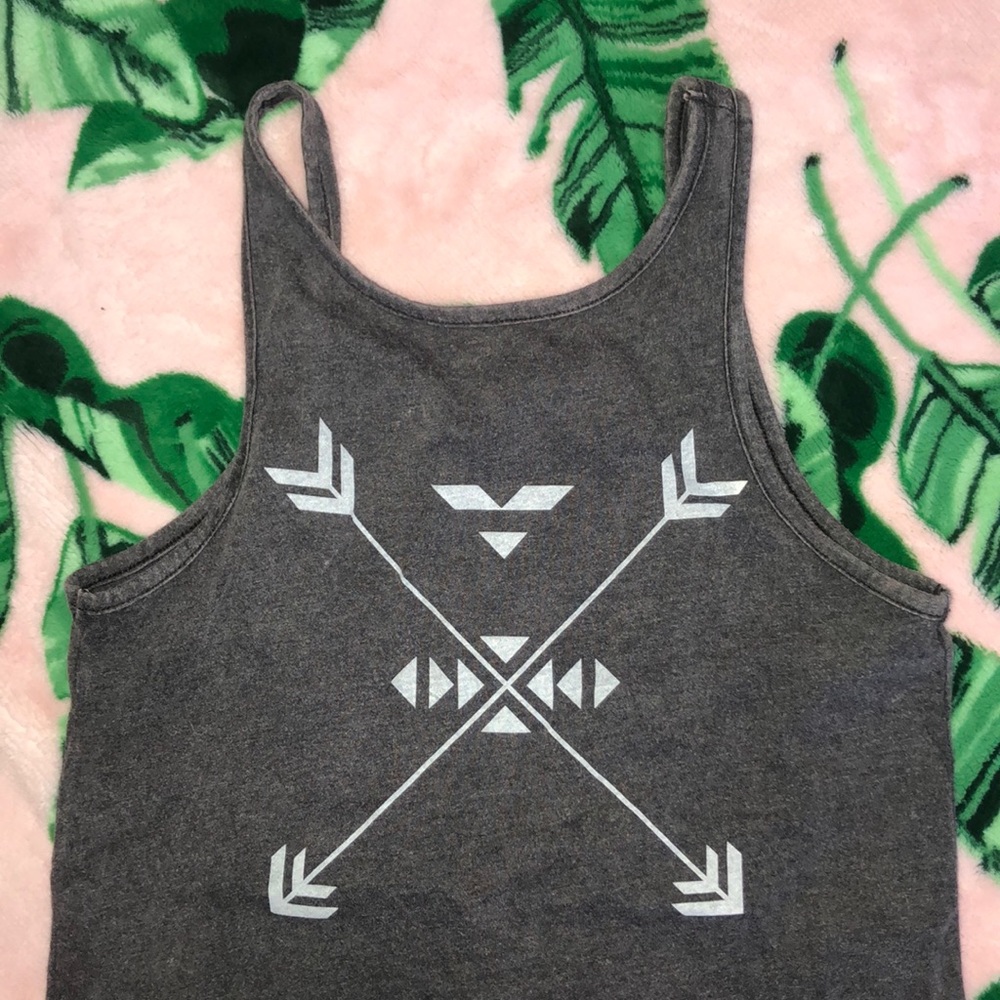 NEFF Authentic Woodstock Brand Collab Grey Tank